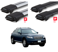  Багажник Yakima (Whispbar) на крышу Infiniti FX 5 Door SUV 2009 - 2013 рейлинги в компании RackWorld