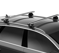  Багажник Thule WingBar Evo на крышу Volvo XC60, 5-dr SUV с 2017 г., интегрированные рейлинги в компании RackWorld