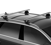  Багажник Thule WingBar Evo на крышу Volvo V90 CC, 5-dr Estate с 2017 г., интегрированные рейлинги в компании RackWorld