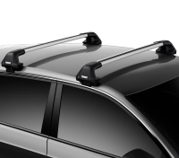  Багажник Thule WingBar Edge на гладкую крышу Audi A4, 4-dr sedan с 2016 г. в компании RackWorld