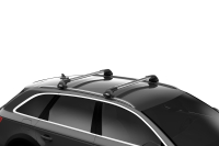  Багажник Thule WingBar Edge на крышу KGM Actyon, 5-dr SUV с 2025 г., интегрированные рейлинги в компании RackWorld