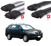  Багажник Yakima (Whispbar) на крышу Kia Sorento 5 Door SUV с 2009 г. рейлинги с просветом в компании RackWorld