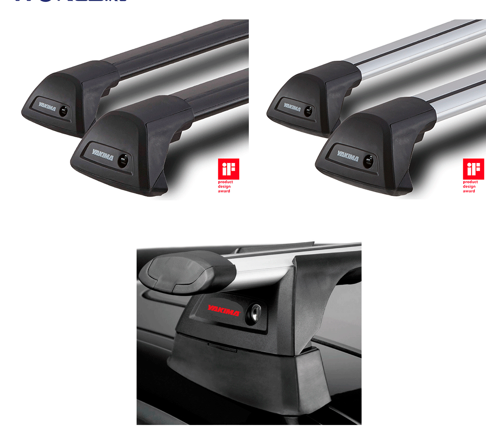 Yakima Whispbar Volkswagen Caravelle T5 T6 5 Door MPV 2003
