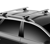  Багажник Thule WingBar Evo на крышу Toyota Highlander, 5-dr SUV 2007-2013 г., рейлинги с просветом в компании RackWorld