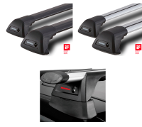  Багажник Yakima на крышу Porsche Cayenne, 5 Door SUV с 2018 г., интегрированные рейлинги в компании RackWorld