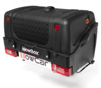  Автомобильный бокс на фаркоп TowBox V1 Black, черный компании RACK WORLD