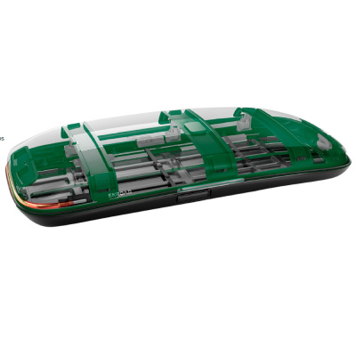  Автомобильный бокс Enroad Nomadix Pro XXL 600 E Black, черный глянец компании RackWorld