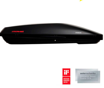  Автомобильный бокс KAMEI Fosco 420 B черный глянец компании RACK WORLD