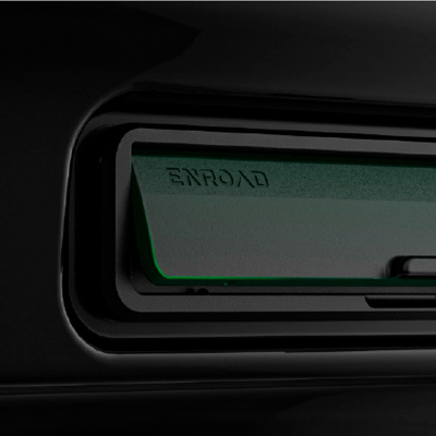  Автомобильный бокс Enroad Nomadix Pro XL Slim 400 E Black, черный глянец компании RackWorld