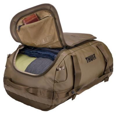 Спортивная сумка Thule Chasm Duffel Deep Khaki, 40 л, темная хаки, 3205139 компании RackWorld