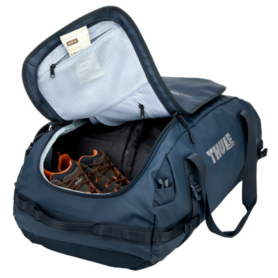  Спортивная сумка Thule Chasm Duffel Darkest Blue, 70 л, темно-синяя, 3205593 компании RackWorld