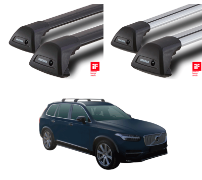  Багажник на крышу Yakima (Whispbar) Volvo XC90 5 Door SUV с 2015 интегрированный рейлинг в компании RackWorld