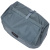  Дорожный мешок для обуви Thule Travel Shoe Bag Pond Gray, серый, 3205581 компании RackWorld