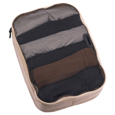  Сумка-органайзер для упаковки вещей Thule Packing Cube Medium Gentle Beige, бежевая, 3205574 компании RackWorld