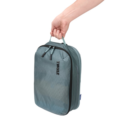  Сумка с разделителем для чистых и грязных вещей Thule Clean/Dirty Packing Cube, серая, 3205118 компании RackWorld