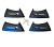  Комплект крышек  4 шт YAKIMA WHISPBAR THRU BAR , SKS X4 Key X 2  SP225 в  компании RackWorld