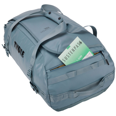  Спортивная сумка Thule Chasm Duffel Pond Gray, 70 л, серая, 3204996 компании RackWorld