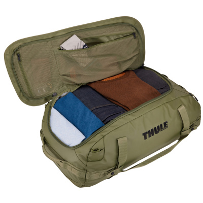  Спортивная сумка Thule Chasm Duffel Olivine, 70 л, оливковая, 3204994 компании RackWorld