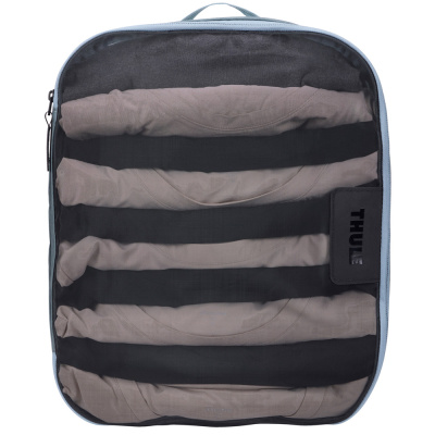  Сумка-органайзер для упаковки вещей Thule Packing Cube Large Pond Gray, серая, 3205575 компании RackWorld