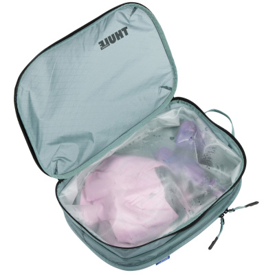  Сумка с разделителем для чистых и грязных вещей Thule Clean/Dirty Packing Cube, серая, 3205118 компании RackWorld