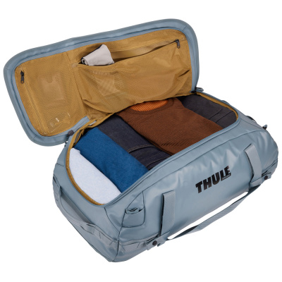  Спортивная сумка Thule Chasm Duffel Pond Gray, 70 л, серая, 3204996 компании RackWorld