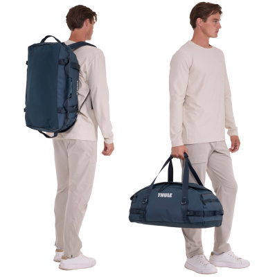  Спортивная сумка Thule Chasm Duffel Darkest Blue , 40 л, темно-синяя, 3205590 компании RackWorld