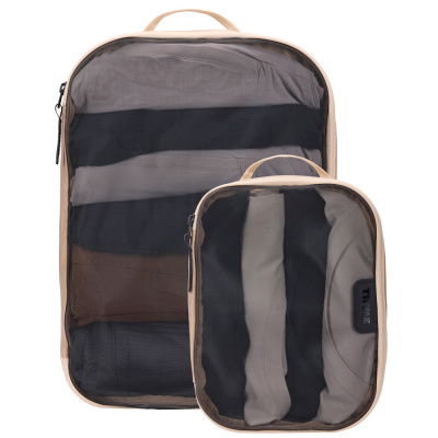  Набор сумок-органайзеров для упаковки вещей Thule Packing Cube Set Gentle Beige, бежевый, 3205579 компании RackWorld