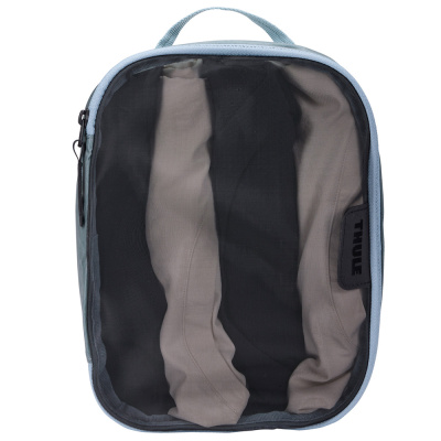  Сумка-органайзер для упаковки вещей Thule Packing Cube Small Pond Gray, серая, 3205570 компании RackWorld