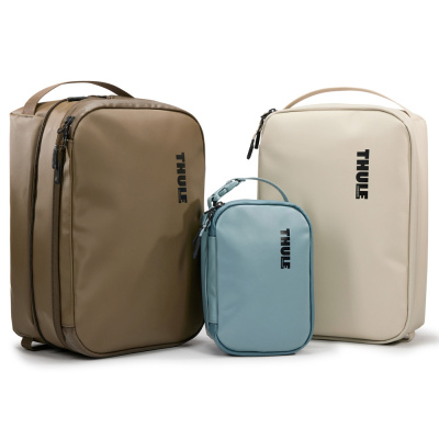  Дорожный органайзер Thule Chasm gear cube small Pond Gray, 3 л, серый, 3205217 компании RackWorld
