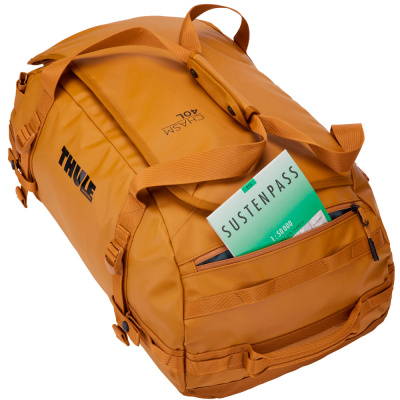  Спортивная сумка Thule Chasm Duffel Golden, 40 л, золотистая, 3204991 компании RackWorld