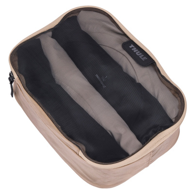  Сумка-органайзер для упаковки вещей Thule Packing Cube Small Gentle Beige, бежевая, 3205571 компании RackWorld