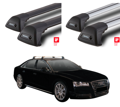  Багажник на крышу Yakima (Whispbar) Audi A8/S8 (Ауди А8/S8) Limousine 4 Door Sedan 2010 - 2017 в компании RackWorld