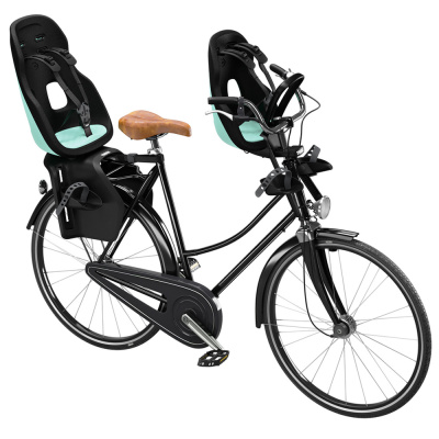  Детское велокресло Thule Yepp Nexxt 2 Mini, светло-зеленое, 12080125 компании RackWorld