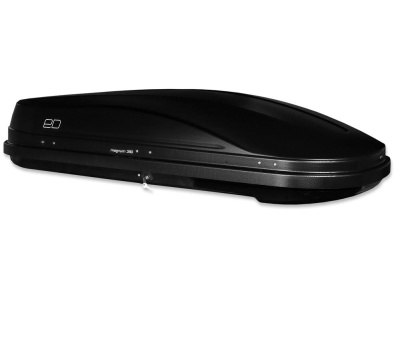  Автомобильный бокс Piligrim Magnum ED 390 черный карбон компании RackWorld