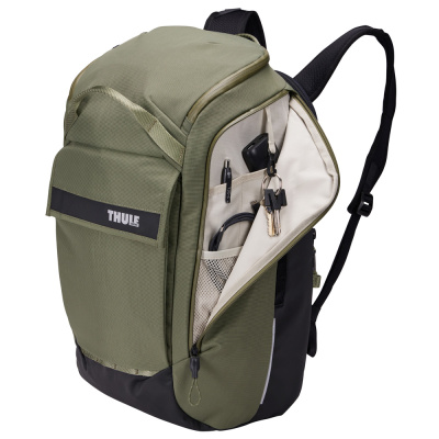  Рюкзак Thule Paramount Hybrid Pannier Soft Green, 26 л, серо-зеленый, 3205092 компании RackWorld