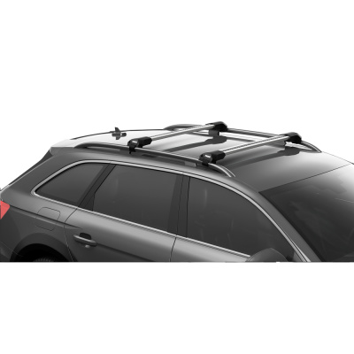  Багажник Thule WingBar Edge на крышу Toyota Land Cruiser 200, 5-dr SUV, 2008-2021 г., рейлинги с просветом в компании RackWorld
