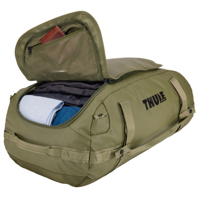  Спортивная сумка Thule Chasm Duffel Olivine, 70 л, оливковая, 3204994 компании RackWorld