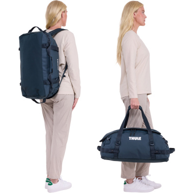  Спортивная сумка Thule Chasm Duffel Darkest Blue , 40 л, темно-синяя, 3205590 компании RackWorld