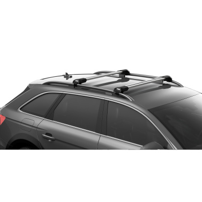  Багажник Thule WingBar Edge на крышу Mercedes-Benz GLE (W166), 5 Door SUV, 2015-2019 г., рейлинги с просветом компании RackWorld