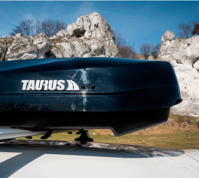   Автомобильный бокс Taurus Strike B, черный глянцевый. компании RACK WORLD