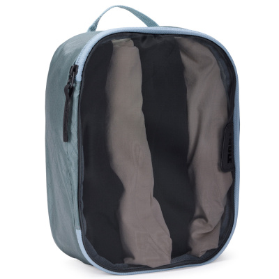  Сумка-органайзер для упаковки вещей Thule Packing Cube Small Pond Gray, серая, 3205570 компании RackWorld