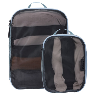  Набор сумок-органайзеров для упаковки вещей Thule Packing Cube Set Pond Gray, серый, 3205578 компании RackWorld