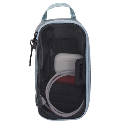  Сумка-органайзер для упаковки вещей Thule Packing Cube Xsmall Pond Gray, серая, 3205576 компании RackWorld