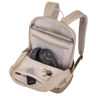  Рюкзак Thule Lithos Backpack Pelican Gray/Faded Khaki, 20 л, бежевый, 3205096 компании RackWorld