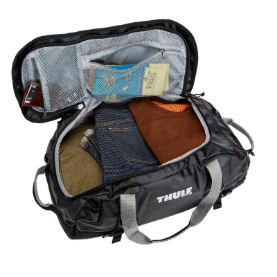  Спортивная сумка Thule Chasm Duffel, 40 л, черная, 3204413 компании RackWorld