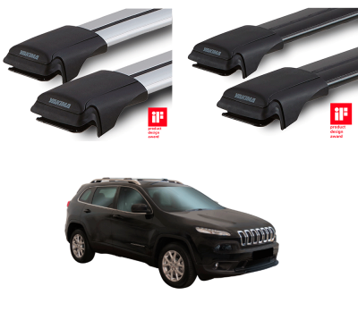  Багажник на крышу Yakima (Whispbar) Jeep Cherokee 5 Door SUV с 2014 в компании RackWorld