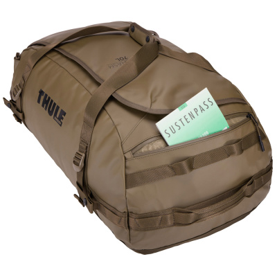  Спортивная сумка Thule Chasm Duffel Deep Khaki, 70 л, темная хаки, 3205141 компании RackWorld