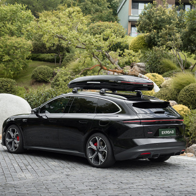  Автомобильный бокс Enroad Nomadix Pro XXL 600 E Black, черный глянец компании RackWorld