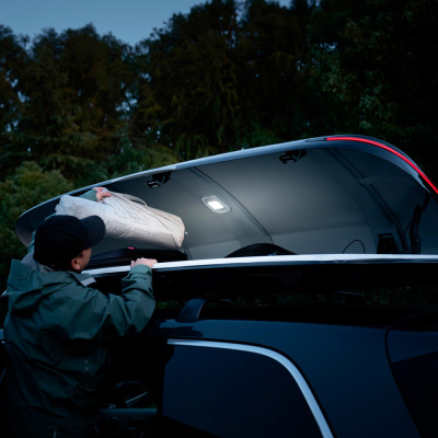  Автомобильный бокс Enroad Nomadix Pro XXL 600 E Black, черный глянец компании RackWorld