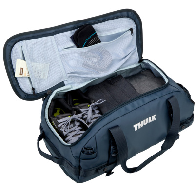  Спортивная сумка Thule Chasm Duffel Darkest Blue , 40 л, темно-синяя, 3205590 компании RackWorld